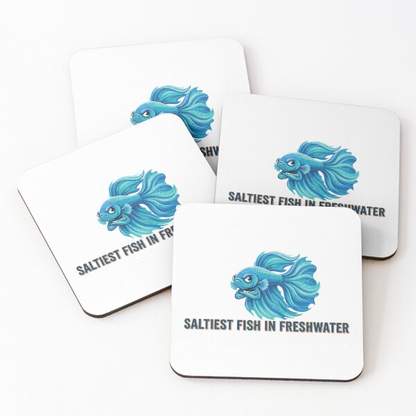 Item preview, Saltiest Fish In Freshwater Funny Betta designed and sold by Petzzz.