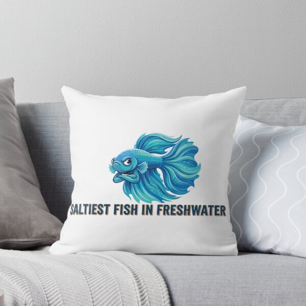 Item preview, Saltiest Fish In Freshwater Funny Betta designed and sold by Petzzz.