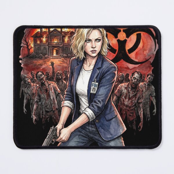 Item preview, Grace Ashcroft Resident Evil 9 Mother Alyssa Death Haunt Portrait designed and sold by Senpaiwaves.