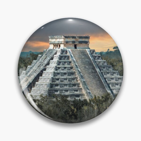 Item preview, El Castillo pyramid at Chichen Itza designed and sold by NiceArtsPlace.