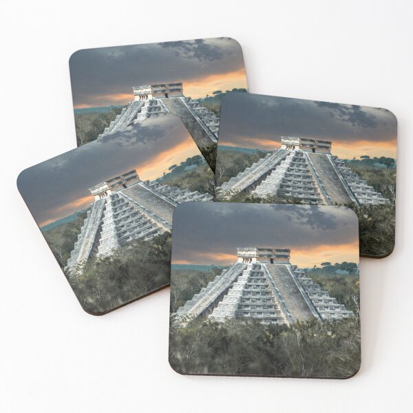 Item preview, El Castillo pyramid at Chichen Itza designed and sold by NiceArtsPlace.