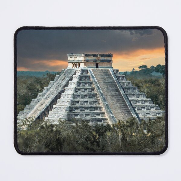 Item preview, El Castillo pyramid at Chichen Itza designed and sold by NiceArtsPlace.