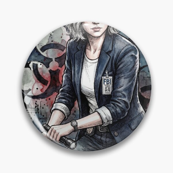 Item preview, Resident Evil 9 Grace Ashcroft FBI Agent Eldritch Threats Icon designed and sold by Senpaiwaves.