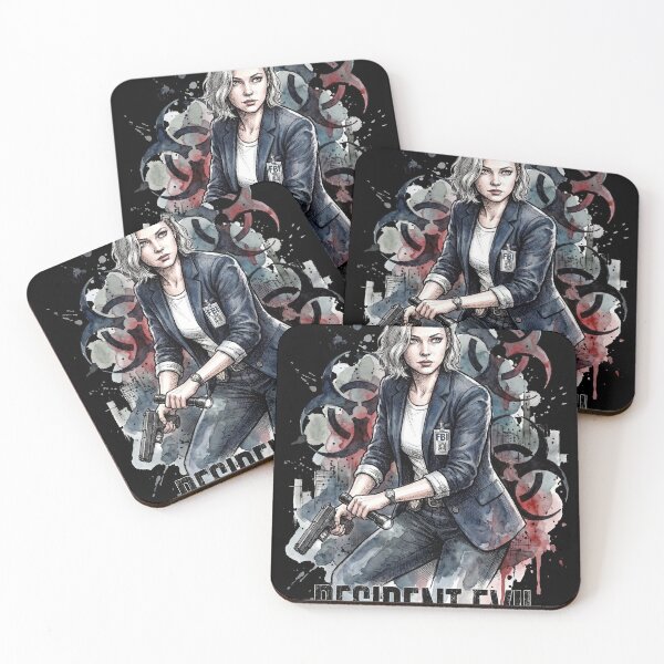 Item preview, Resident Evil 9 Grace Ashcroft FBI Agent Eldritch Threats Icon designed and sold by Senpaiwaves.