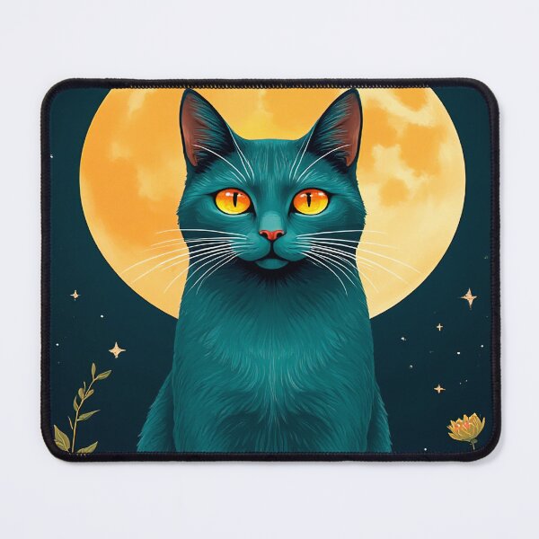 Item preview, Cat under the full moon designed and sold by paulrommer.