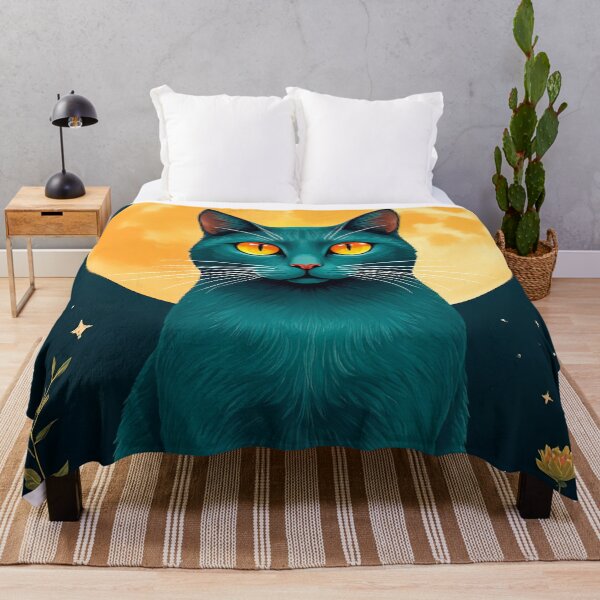 Item preview, Cat under the full moon designed and sold by paulrommer.