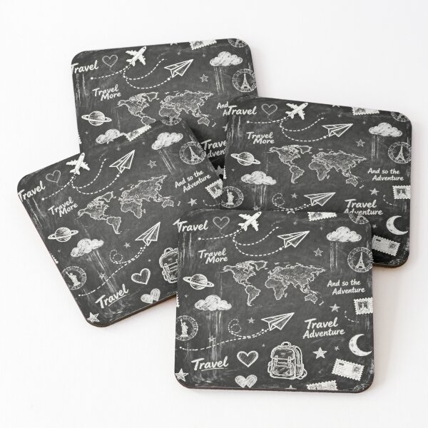 Item preview, Travel theme Pattern  designed and sold by Akali Design.