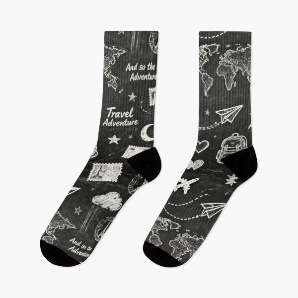 Item preview, Travel theme Pattern  designed and sold by Akali Design.
