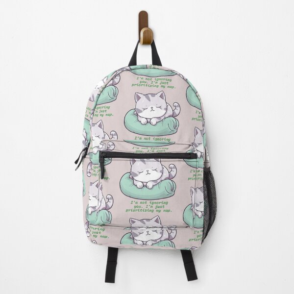 Item preview, Cat Nap Priority - Sarcastic Introvert Design designed and sold by Mini Pixel Perfect Co..