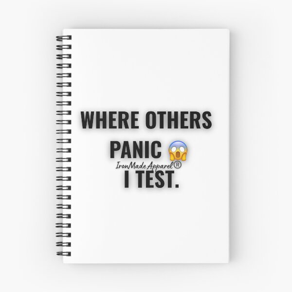 Item preview, Where Others Panic I Test Shirt – Electrician T-Shirt for Professional Electrical Workers designed and sold by IronMade Apparel.