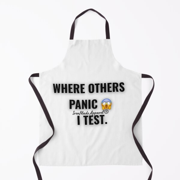 Item preview, Where Others Panic I Test Shirt – Electrician T-Shirt for Professional Electrical Workers designed and sold by IronMade Apparel.