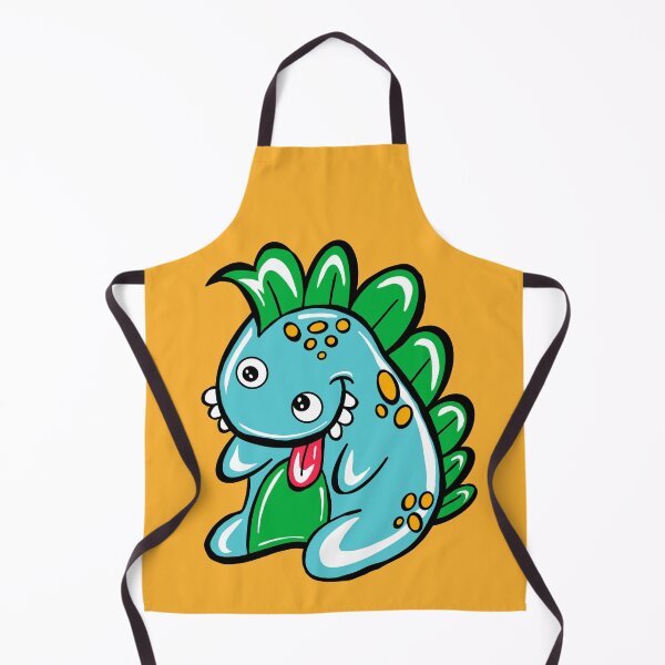 Item preview, Buster The Dinosaur With orange Background designed and sold by missmann.