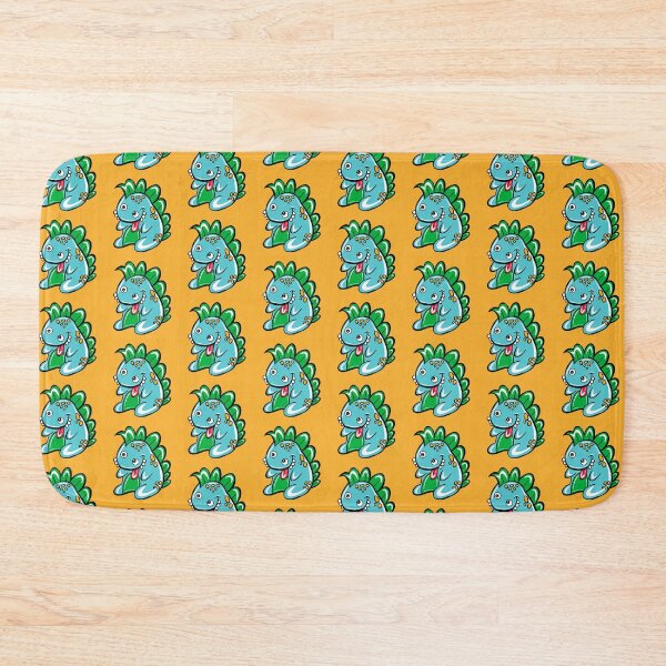 Item preview, Buster The Dinosaur With orange Background  designed and sold by missmann.