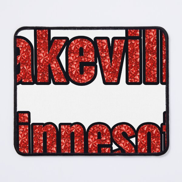 Item preview, Lakeville Minnesota City Name With Red Rhinestone designed and sold by TheIconSmith.