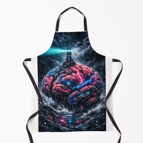 Item preview, Cybernetic Mind: Lighthouse of the Ink Abyss designed and sold by Green Seeker.