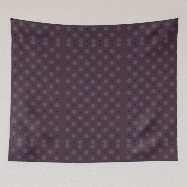 Item preview, Jewel Tone Purple Polka Dot Pattern Tiny Dots  designed and sold by TackyTime.