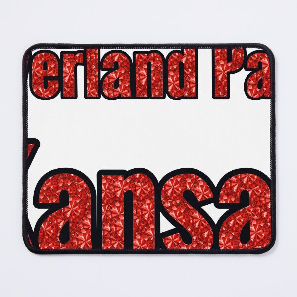 Item preview, Overland Park Kansas City Name With Red Rhinestone designed and sold by TheIconSmith.