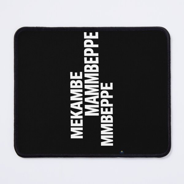 Item preview, Mekambe Mammbeppe Mmbeppe Bold Typographic Art designed and sold by NOMISKISAW.