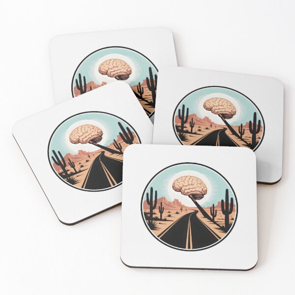 Item preview, Mind Travel Desert Road Psychology designed and sold by SplashTastic.
