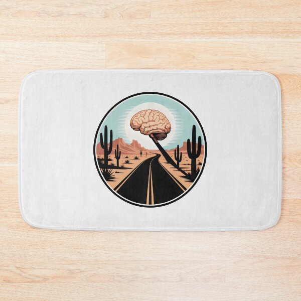 Item preview, Mind Travel Desert Road Psychology designed and sold by SplashTastic.