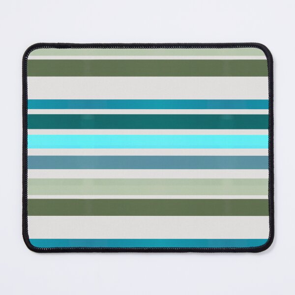 Item preview, Blue and Green Watercolor Stripes  designed and sold by JaygiesDesign.