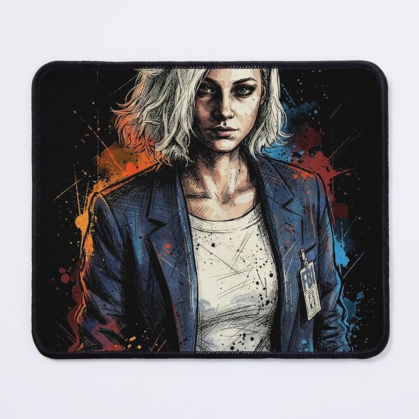 Item preview, Grace Ashcroft Resident Evil 9 Dual Leon Protagonist Tension Art designed and sold by Senpaiwaves.
