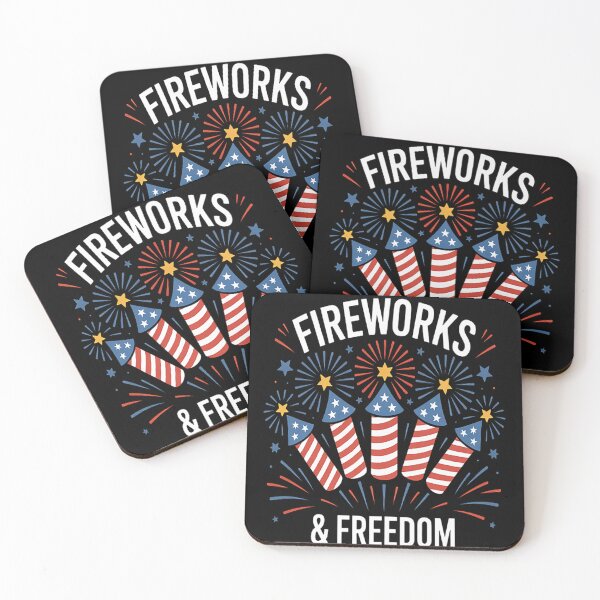Item preview, Fireworks And Freedom Fireworks designed and sold by LacostCarl.