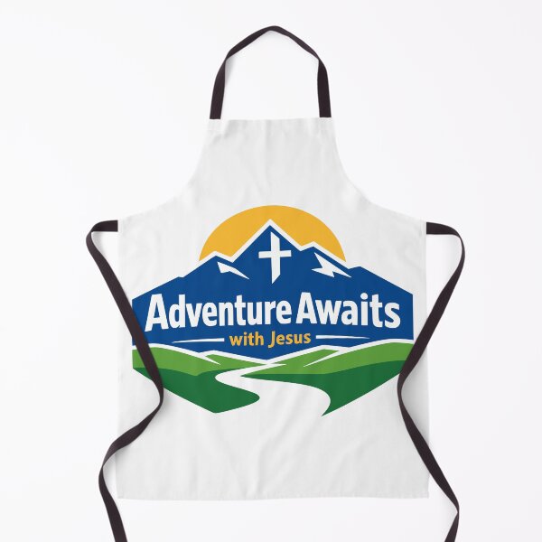 Item preview, Adventure Awaits With Jesus Geometric Mountain Design designed and sold by FunFitLife Studio.