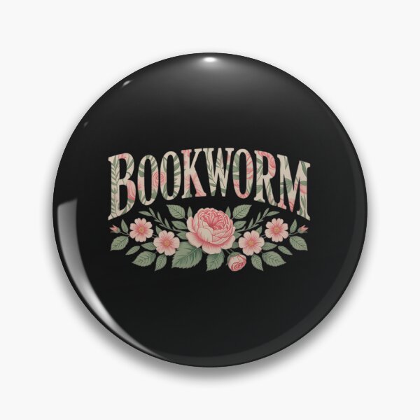 Item preview, Bookworm Literary Floral Pattern designed and sold by TobieHatfield.