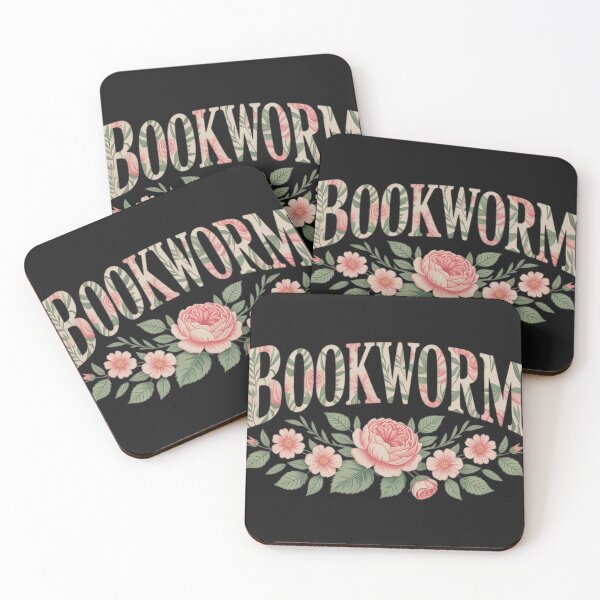 Item preview, Bookworm Literary Floral Pattern designed and sold by TobieHatfield.