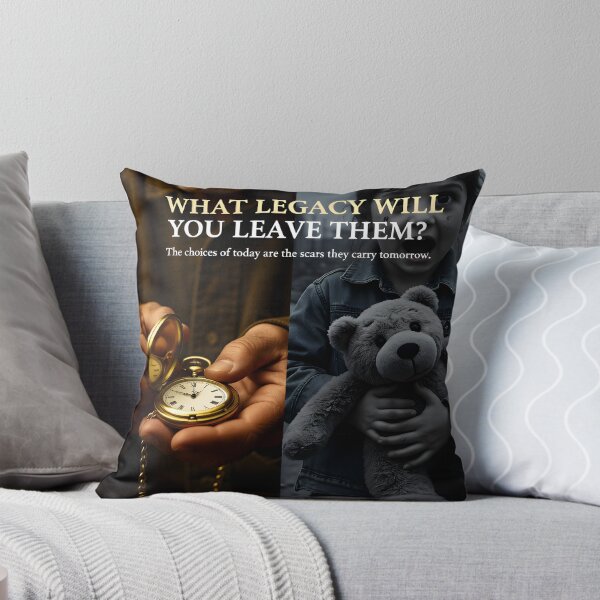 Item preview, "What Legacy Will You Leave Them? — Choices Today, Scars Tomorrow" designed and sold by Creative-RE.