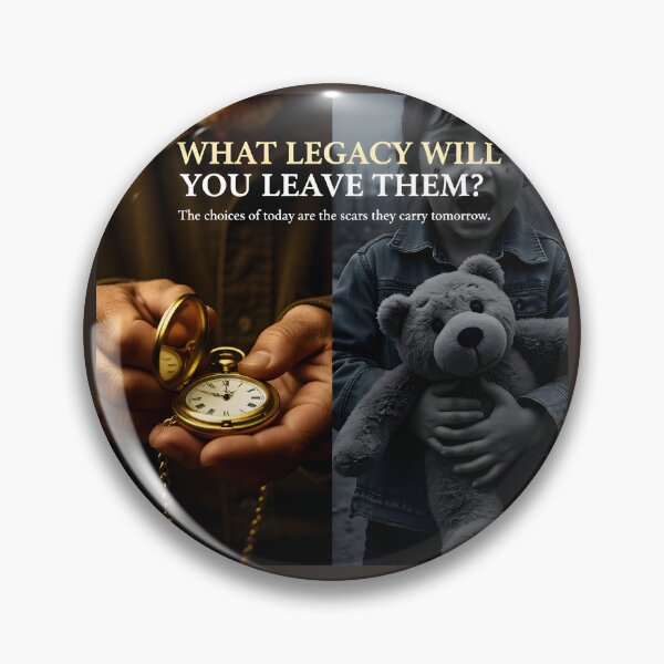 Item preview, "What Legacy Will You Leave Them? — Choices Today, Scars Tomorrow" designed and sold by Creative-RE.