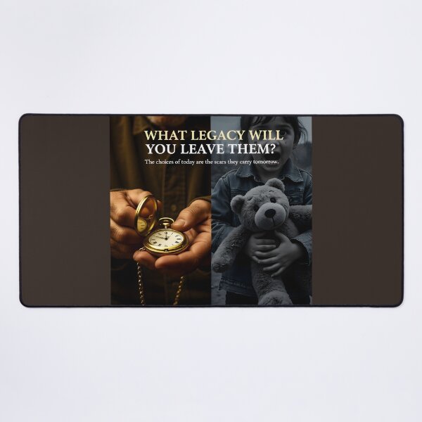 Item preview, "What Legacy Will You Leave Them? — Choices Today, Scars Tomorrow" designed and sold by Creative-RE.