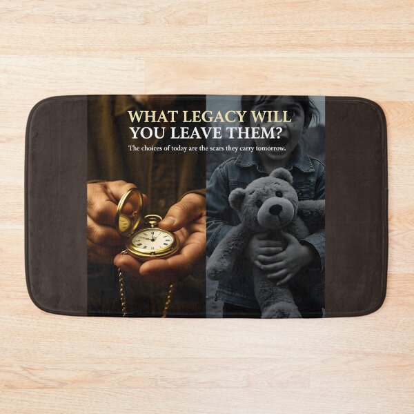 Item preview, "What Legacy Will You Leave Them? — Choices Today, Scars Tomorrow" designed and sold by Creative-RE.