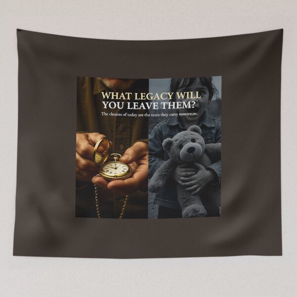 Item preview, "What Legacy Will You Leave Them? — Choices Today, Scars Tomorrow" designed and sold by Creative-RE.