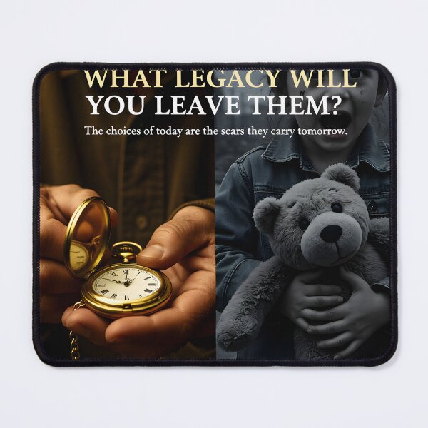 Item preview, "What Legacy Will You Leave Them? — Choices Today, Scars Tomorrow" designed and sold by Creative-RE.
