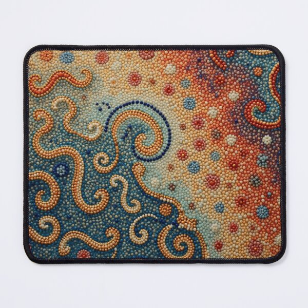 Item preview, Aboriginal Inspired Dot Art - Ocean Trail designed and sold by GrinGalore.