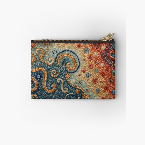 Item preview, Aboriginal Inspired Dot Art - Ocean Trail designed and sold by GrinGalore.