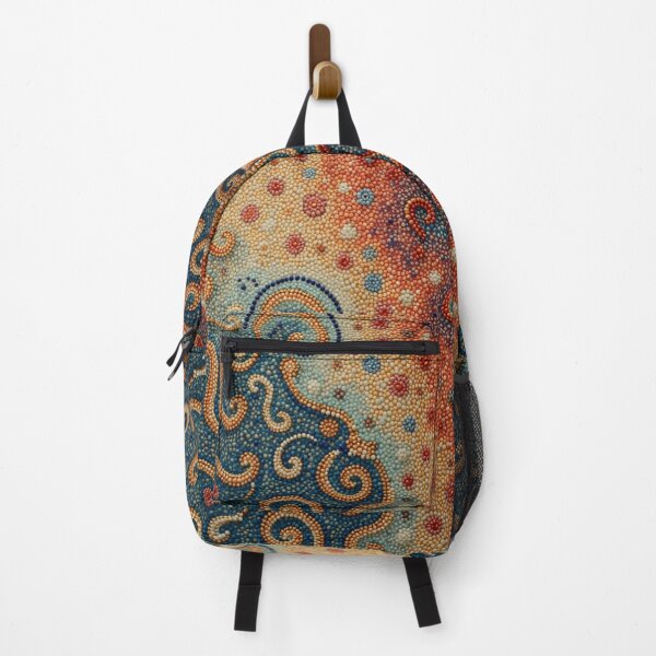 Item preview, Aboriginal Inspired Dot Art - Ocean Trail designed and sold by GrinGalore.
