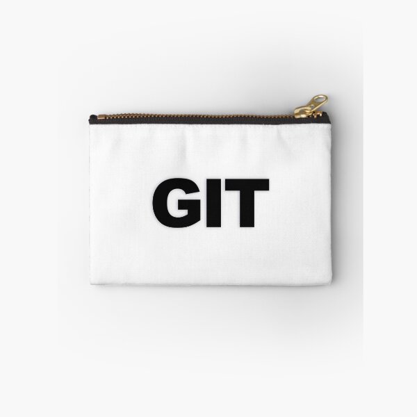 Aperçu de l'œuvre GIT — Déclaration de type de caractères gras minimalistes noirs créée et vendue par WORDPAUSE.