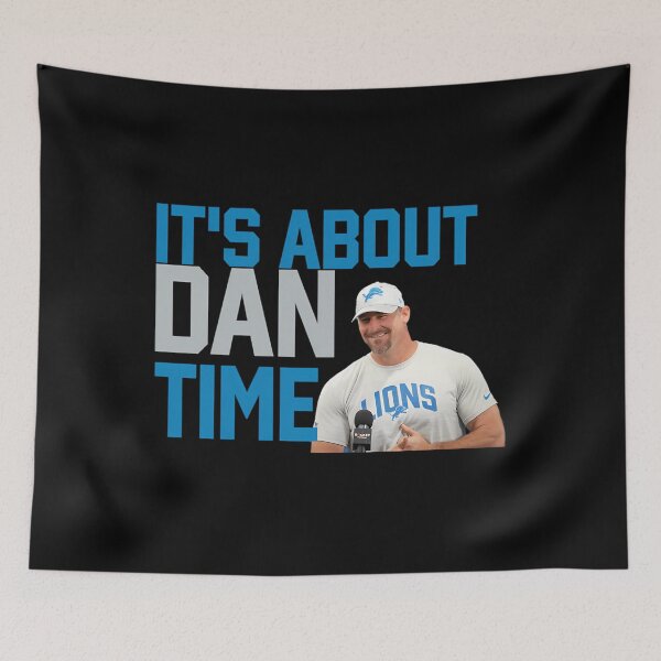 Item preview,  Detroit Football Its About Dan Time designed and sold by Notemelody.
