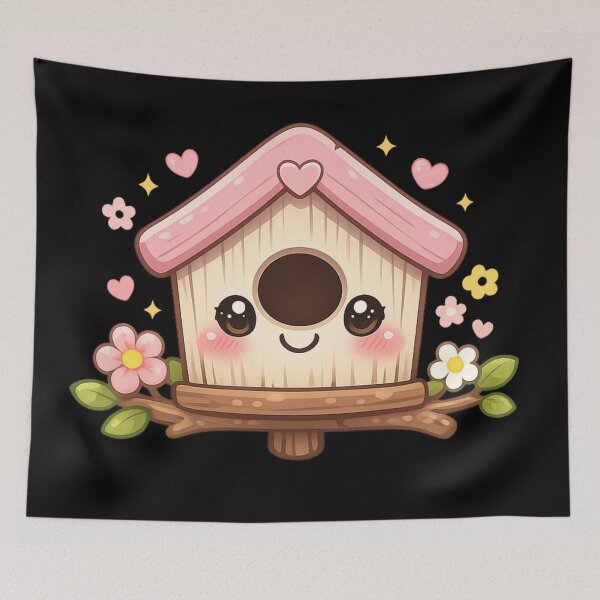 Item preview, Nest Box - cute and kawaii designed and sold by DamioPolArt.