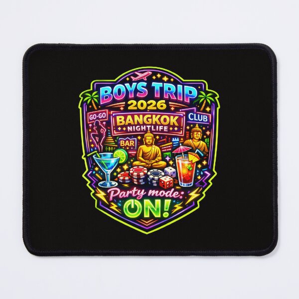 Item preview, Boys Trip 2026 Bangkok Nightlife Vacation designed and sold by SplashTastic.