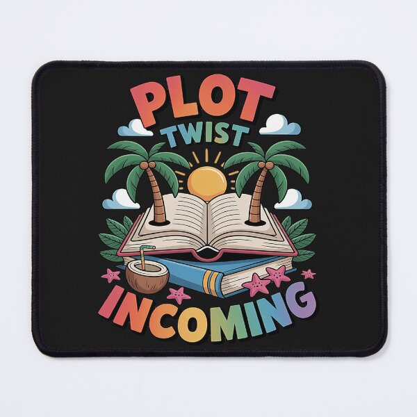 Item preview, Books - Plot Twist Incoming designed and sold by TobieHatfield.