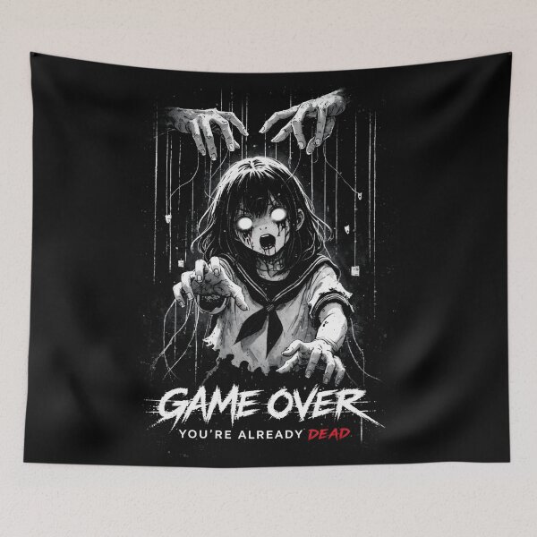 Item preview, GAME OVER – Digital Puppet Girl designed and sold by EdgeDrip.