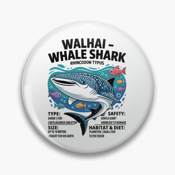 Item preview, Walhai | Whale Shark Kids Scientific Ocean Illustration designed and sold by JessArty ⭐⭐⭐⭐⭐.