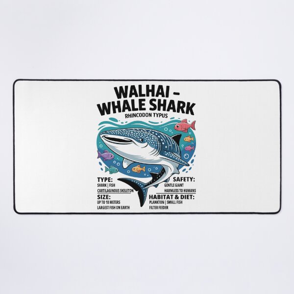 Item preview, Walhai | Whale Shark Kids Scientific Ocean Illustration designed and sold by JessArty ⭐⭐⭐⭐⭐.