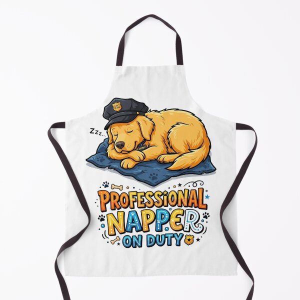 Item preview, Professional Napper On Duty Golden Retriever Sleepy Shirt designed and sold by Tong4130.