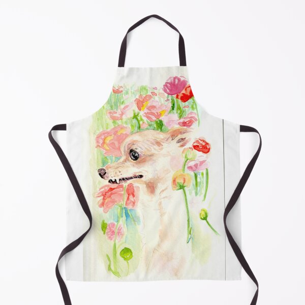 Item preview, Dog in Bloom designed and sold by LisaByHand.