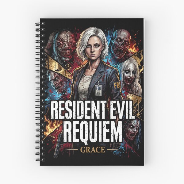 Item preview, Resident Evil Requiem Grace Ashcroft Shy Protagonist Jumpscare Design designed and sold by Senpaiwaves.